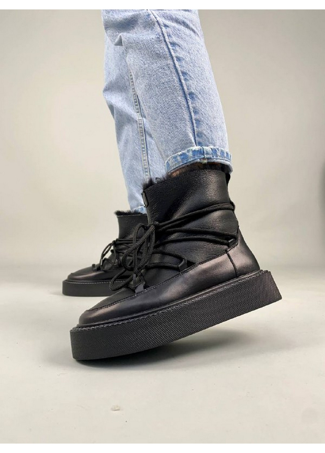 Кожаные женские угги VZUTIK (276979148)