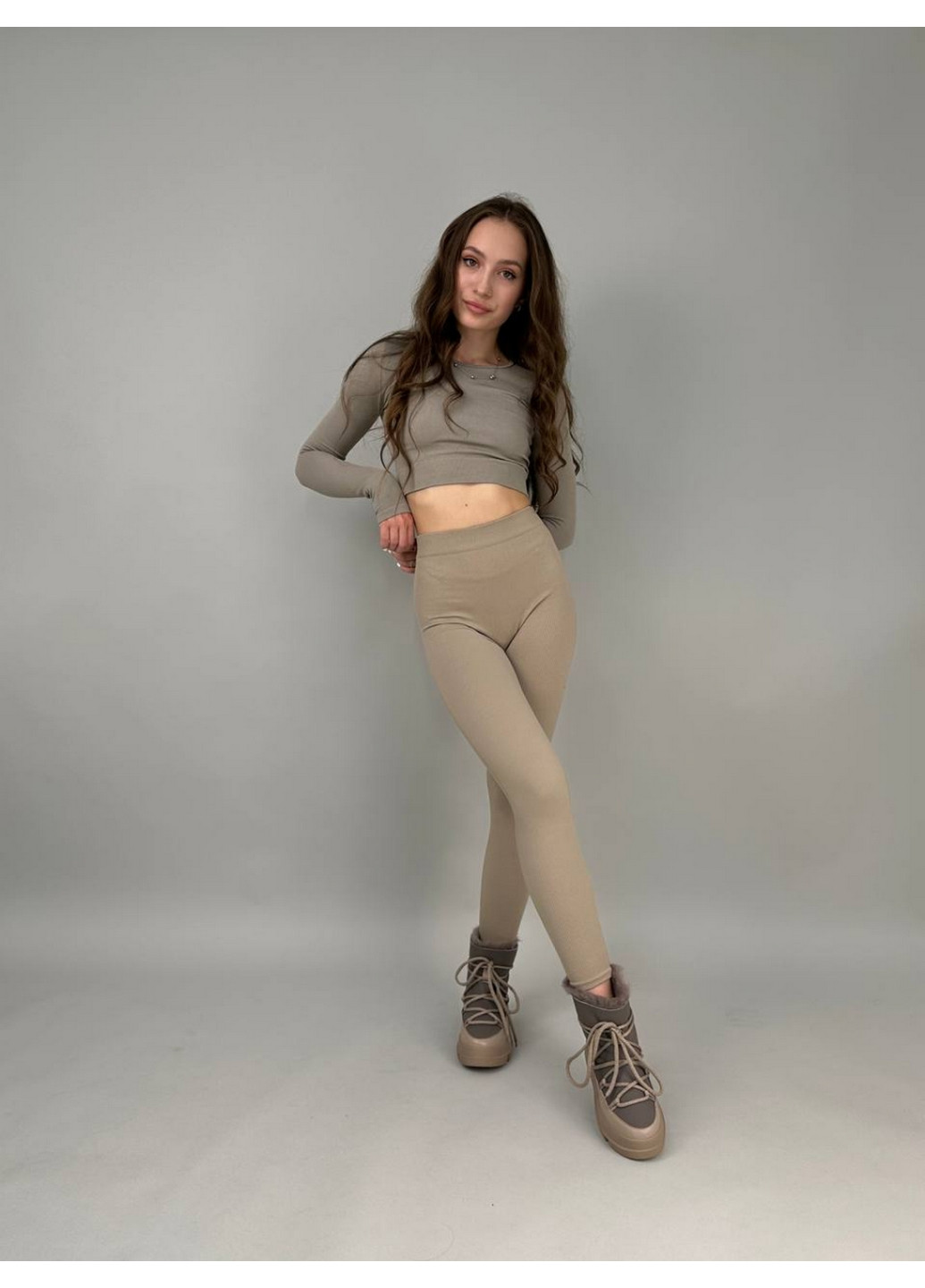 Кожаные женские угги VZUTIK (276981399)