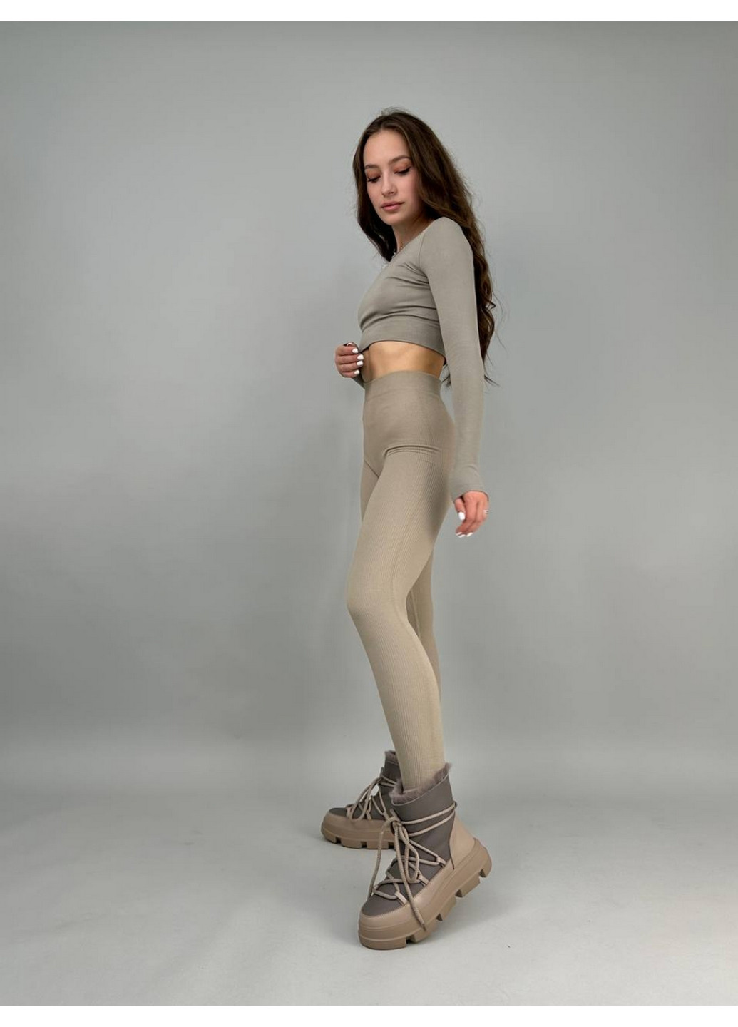 Кожаные женские угги VZUTIK (276981399)