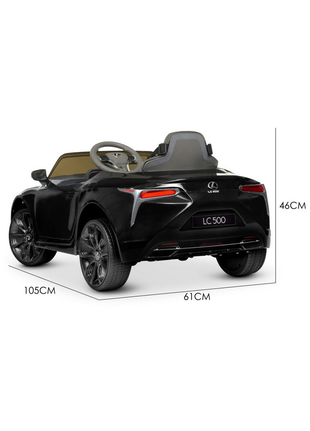 Дитячий електромобіль Lexus до 30 кг Bambi (276979506)