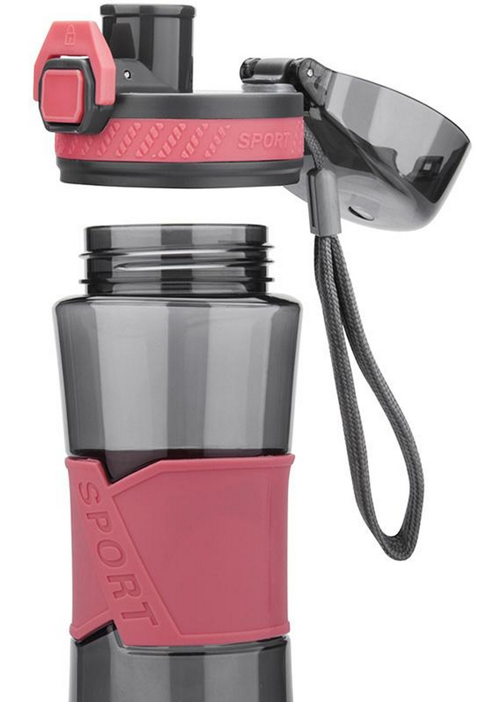 Бутылка спортивная Pink 520мл пластиковая Fissman (276984881)