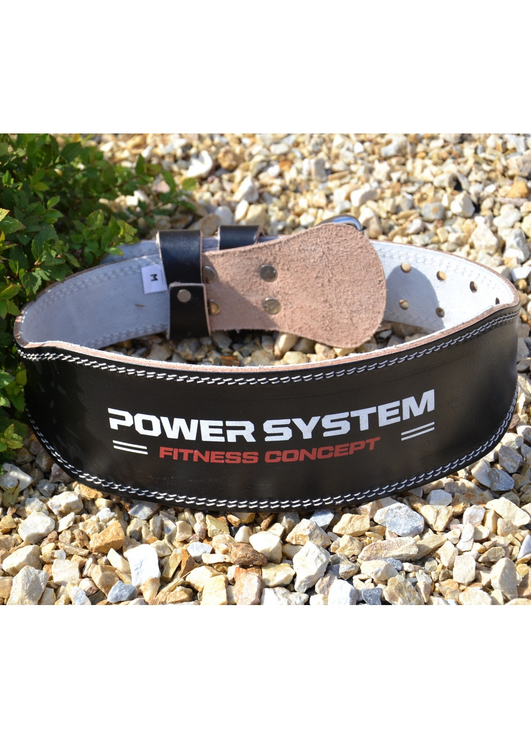 Пояс для тяжелой атлетики Power кожаный Power System (276983928)