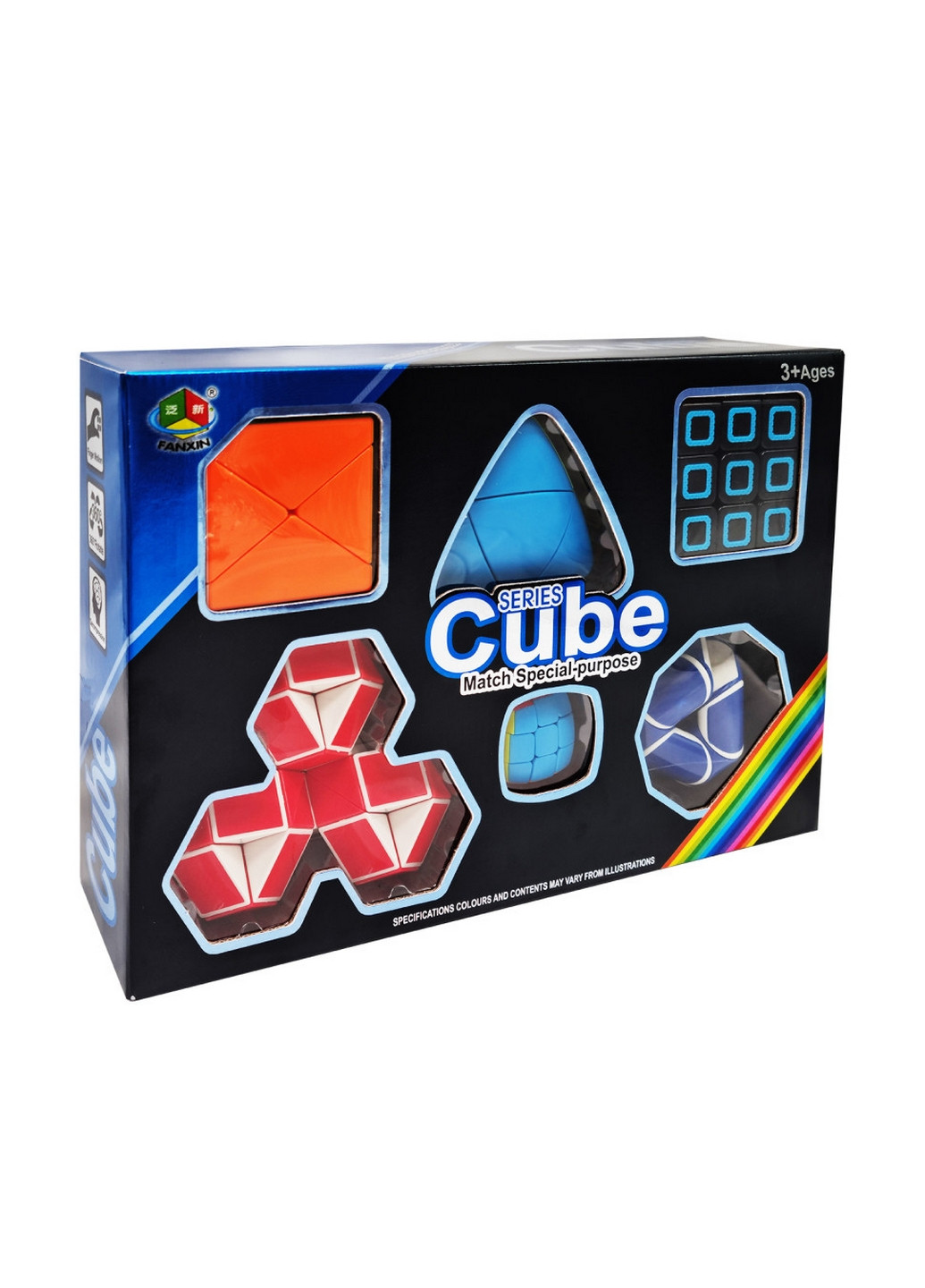 Набор логических головоломок Кубик Рубика со змейкой Bambi (276979491)
