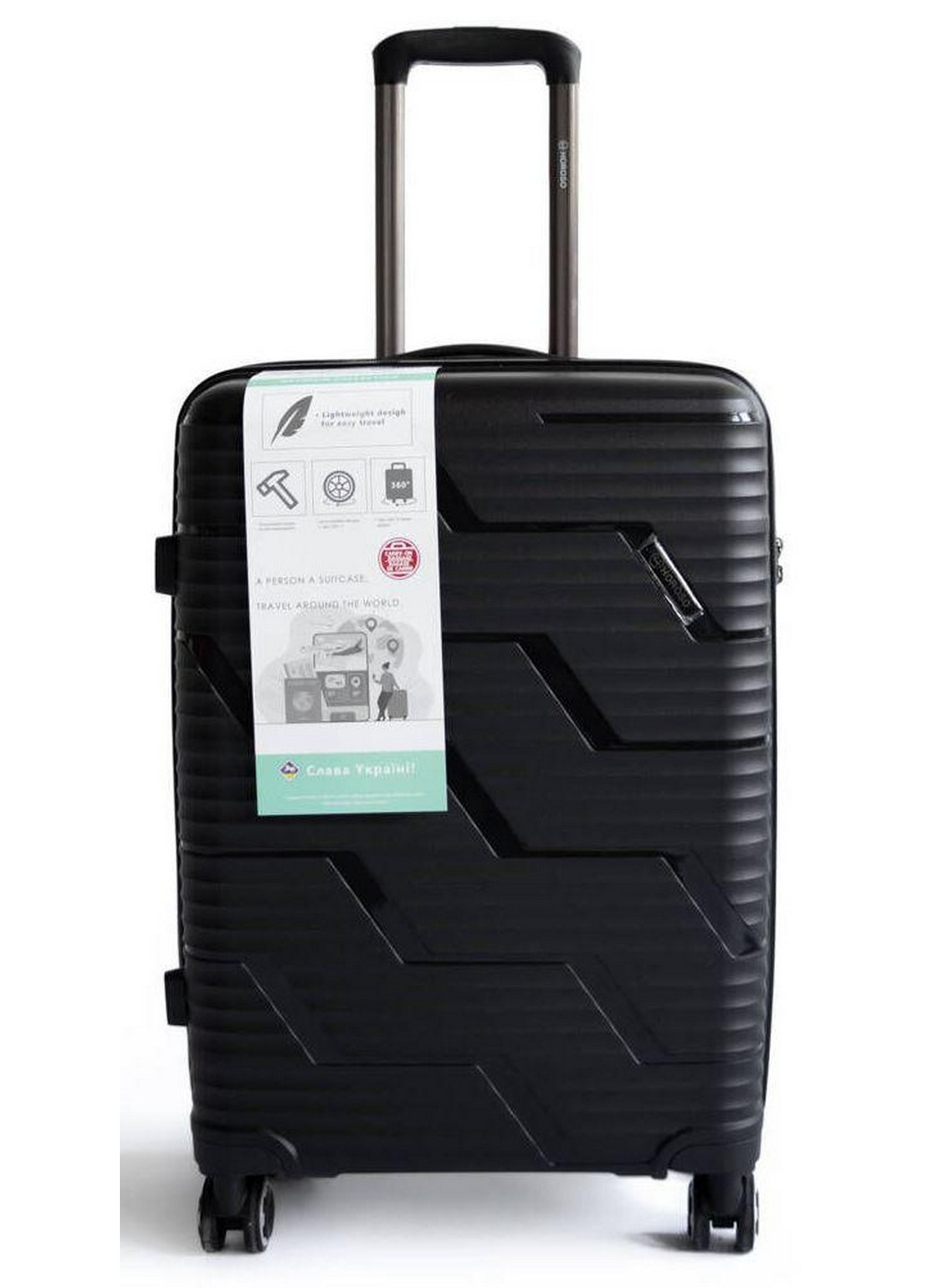 Пластиковый маленький чемодан из поликарбоната 36L Horoso (276984926)