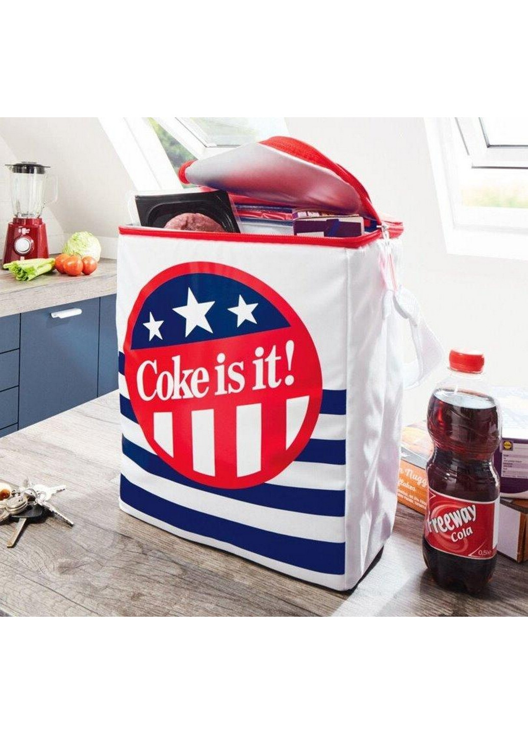 Термосумка, сумка холодильник Cola Classic 14L Coolbag No Brand (276984556)