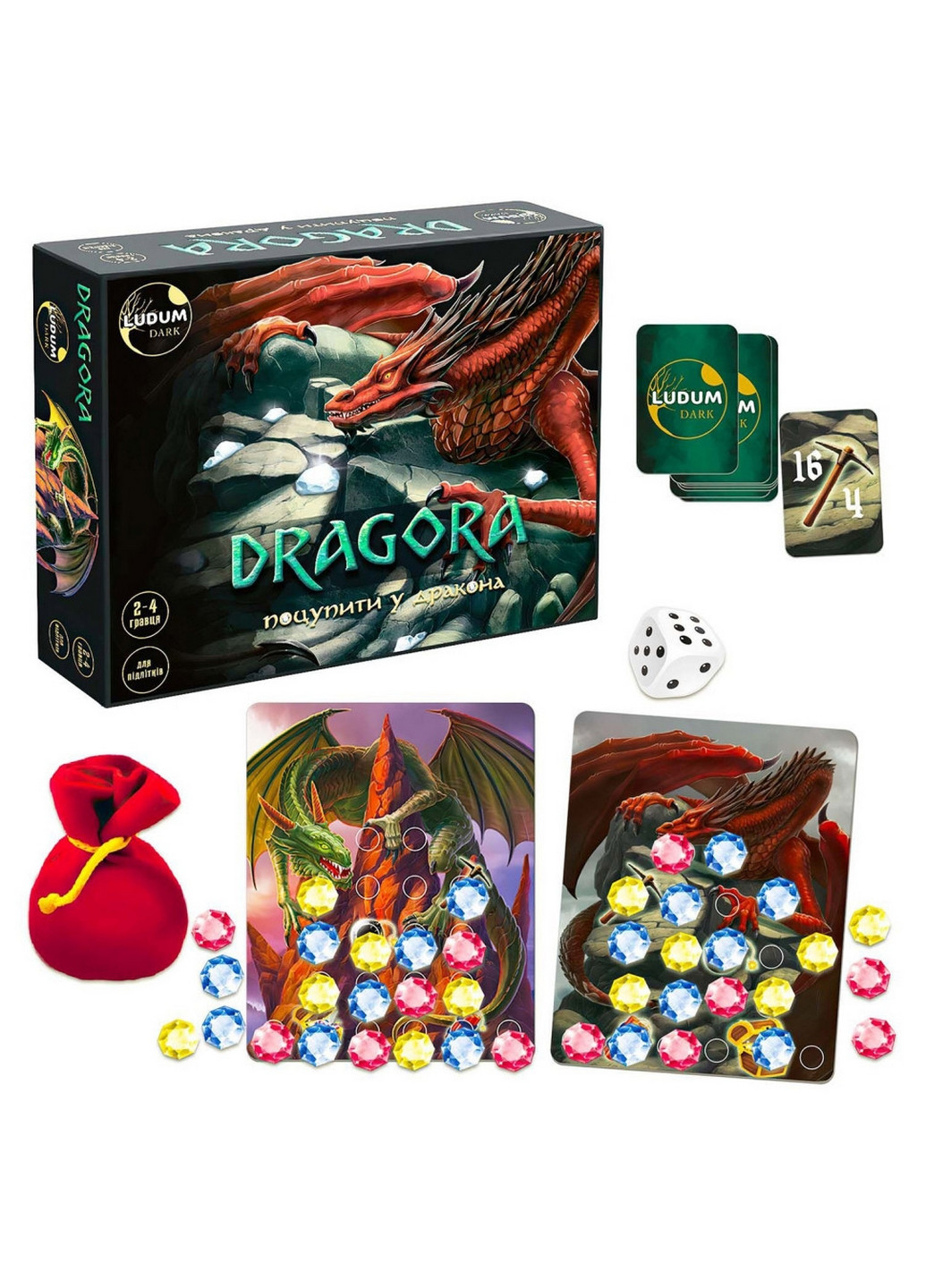Игра настольная "Драгора" для подростков Ludum (276984877)
