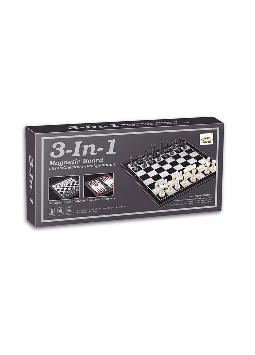 Шахматы магнитные 3 в 1 Bambi (276984493)