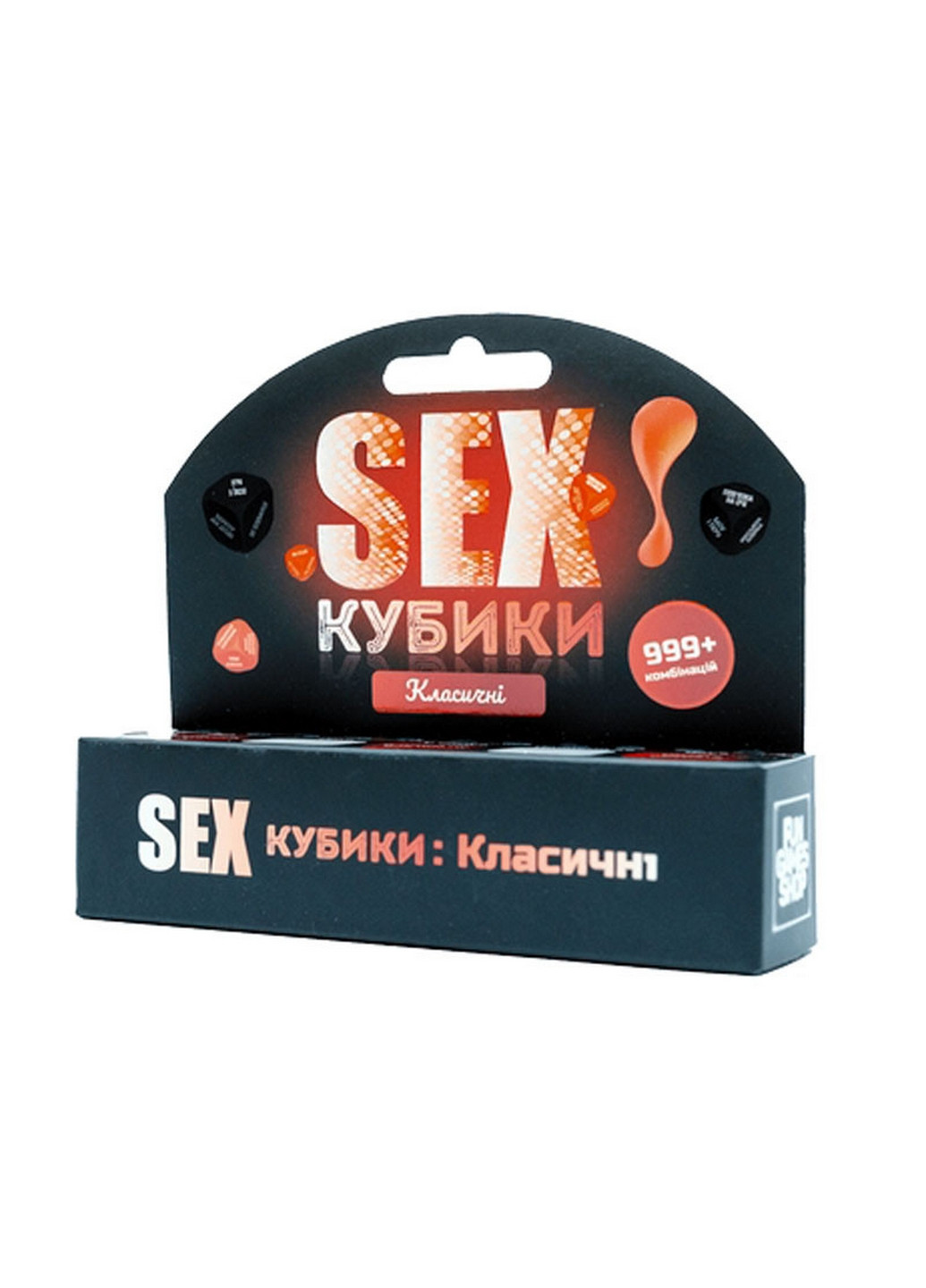Настольная игра "SEX-Кубики Классические" на украинском языке Fun Games (276979049)