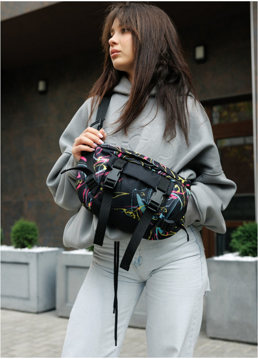 Cумка бананка большая поясная Sambag (276977733)