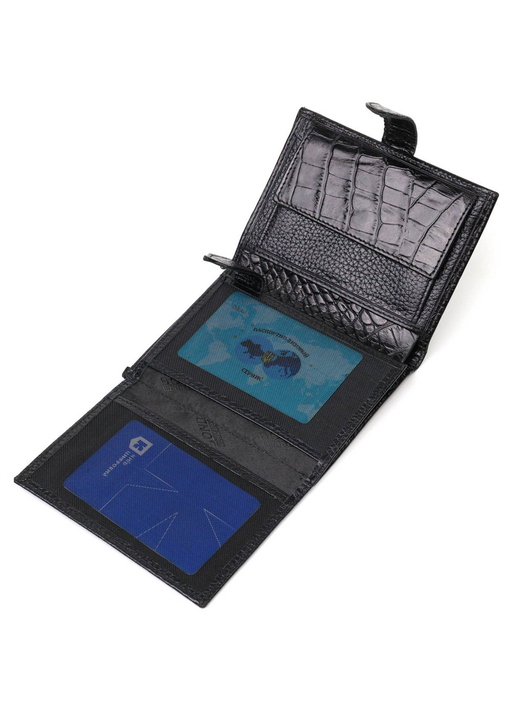 Шкіряний чоловічий гаманець Bond (276978538)