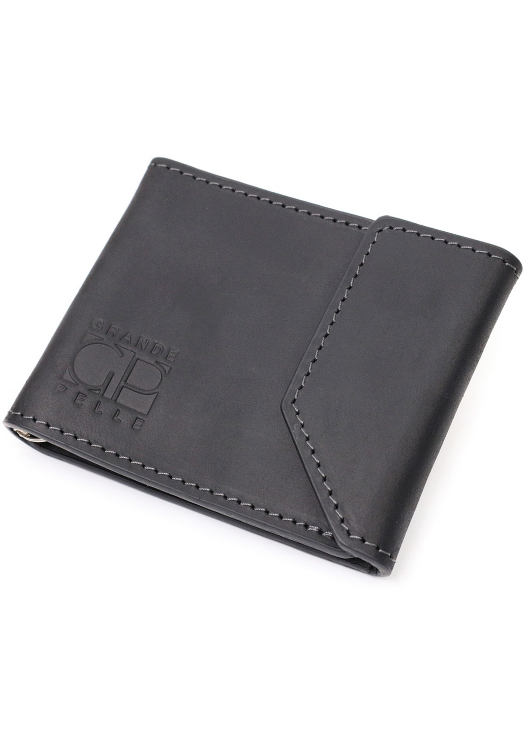 Шкіряний чоловічий гаманець Grande Pelle (276984820)