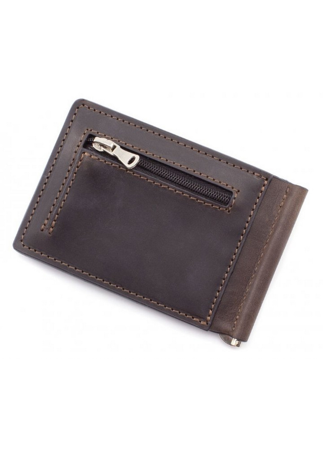 Кожаный мужской зажим для денег Grande Pelle (276978842)