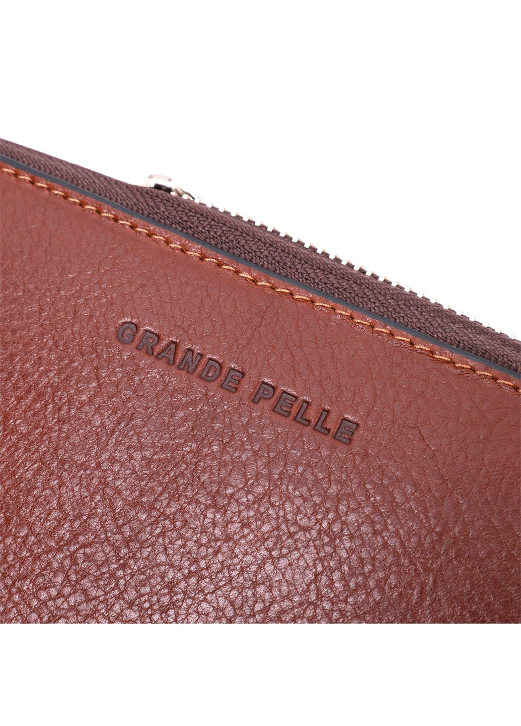 Шкіряний чоловічий гаманець Grande Pelle (276983837)
