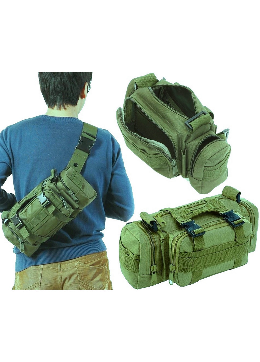 Тактическая, армейская мужская сумка Molle Combat Sachet Edibazzar (276984439)