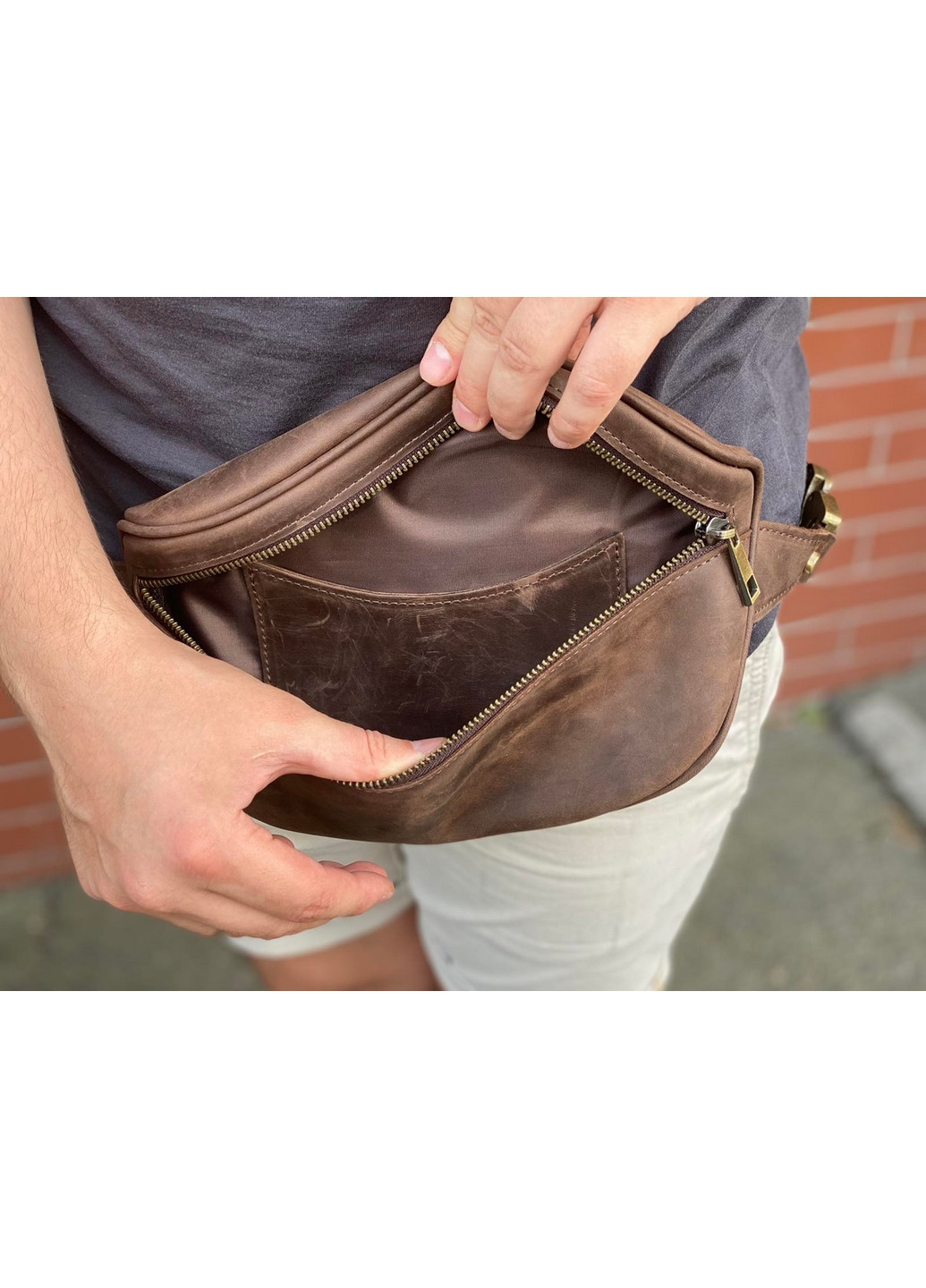 Кожаная мужская сумка Newery (276984455)