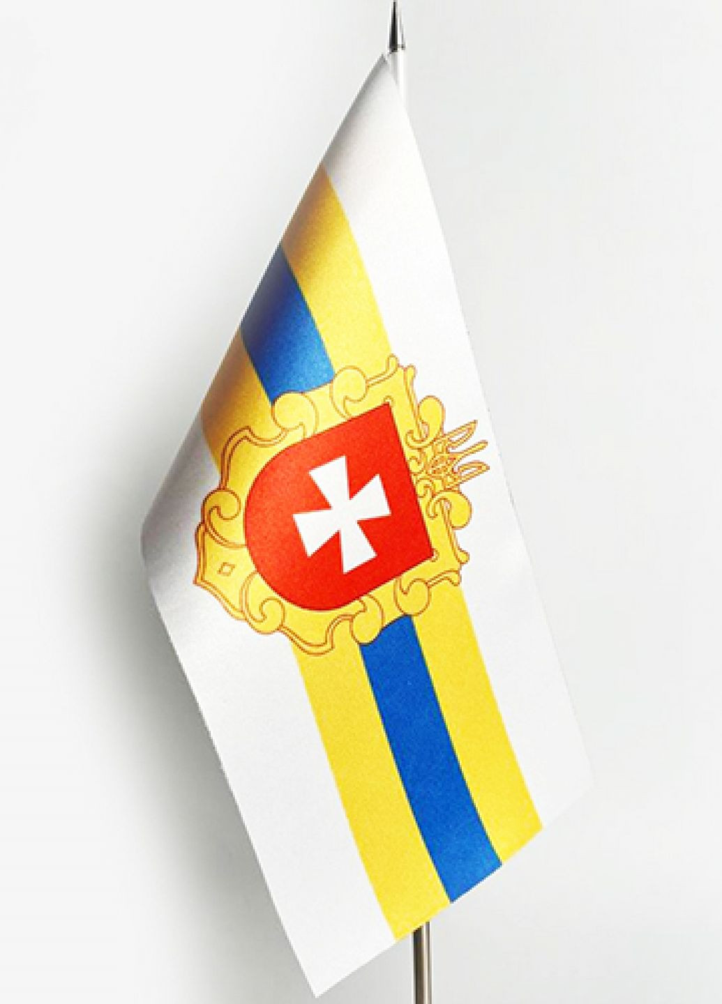 Флажок Ровенской области (без держателя) Dobroznak прапорець настільний (277169372)