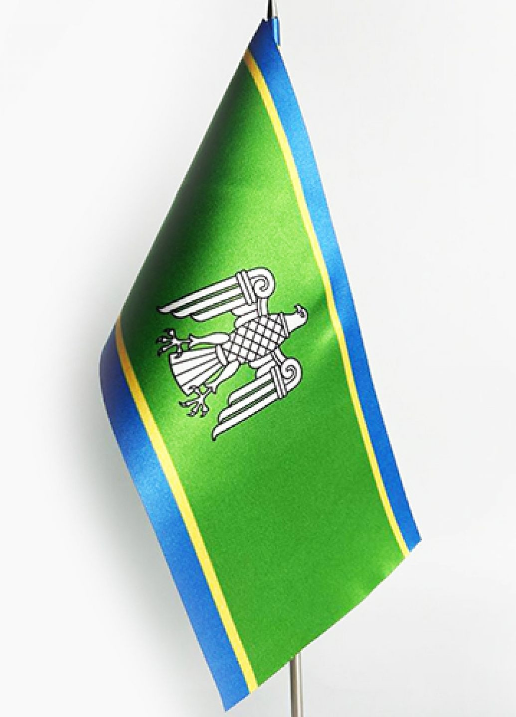 Флажок Черновицкой области (без держателя) Dobroznak прапорець настільний (277169355)
