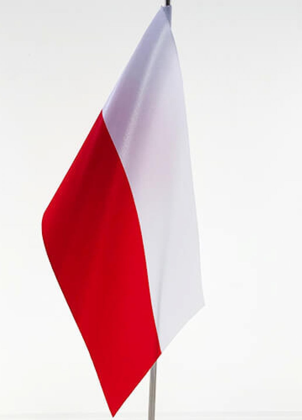 Прапорець Польщі (без тримача) Dobroznak прапорець настільний (277169349)