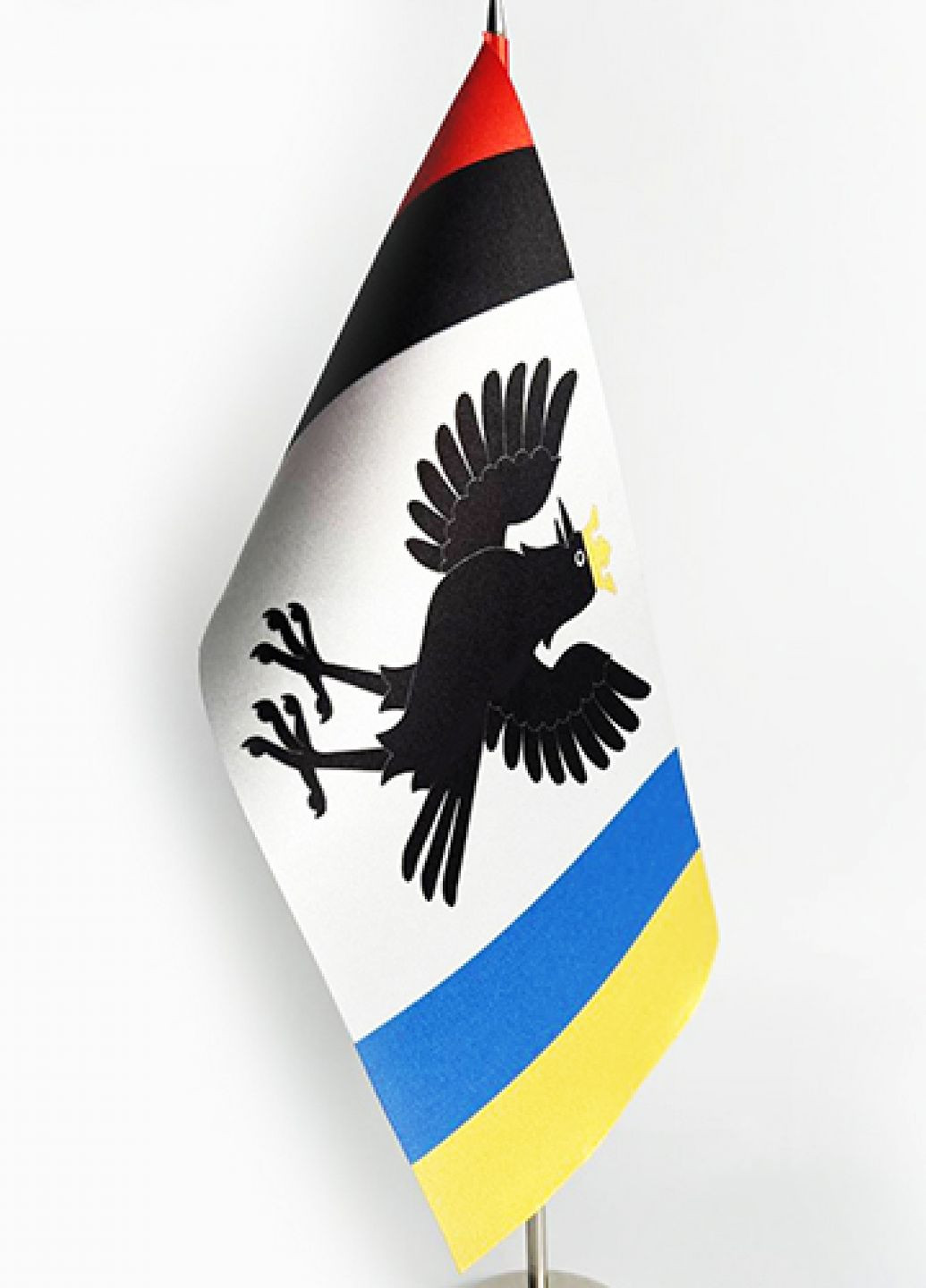 Прапорець Івано-Франківської області (без тримача) Dobroznak прапорець настільний (277169344)