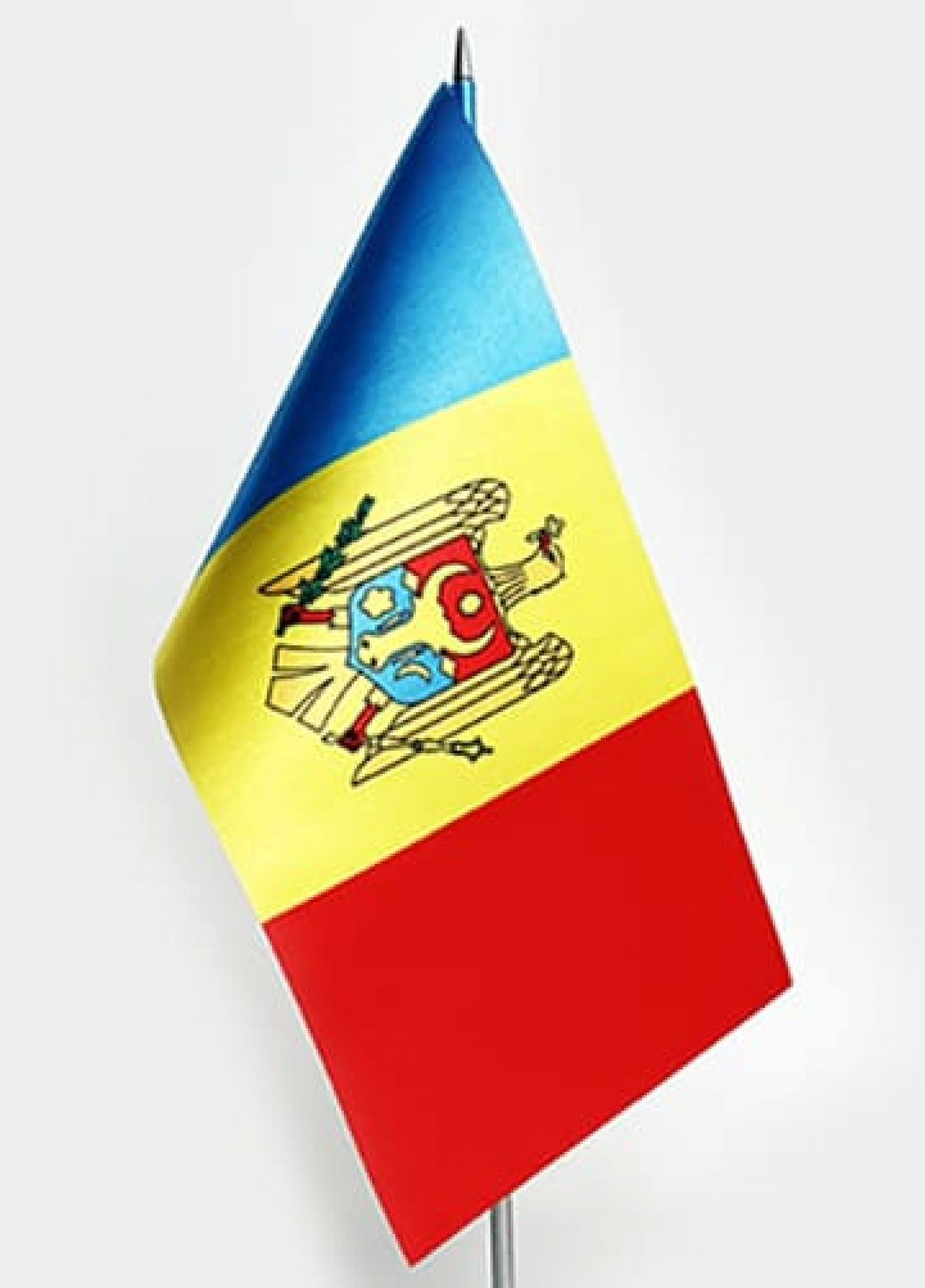 Прапорець Молдови (без тримача) Dobroznak прапорець настільний (277169343)
