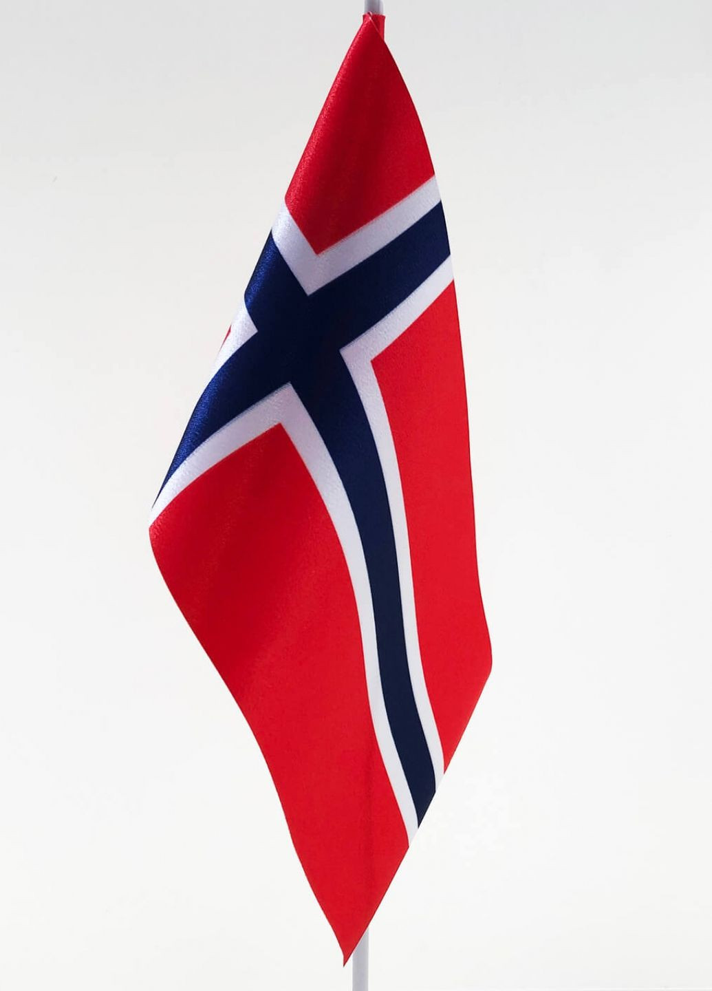 Флажок Норвегии (без держателя) Dobroznak прапорець настільний (277169342)