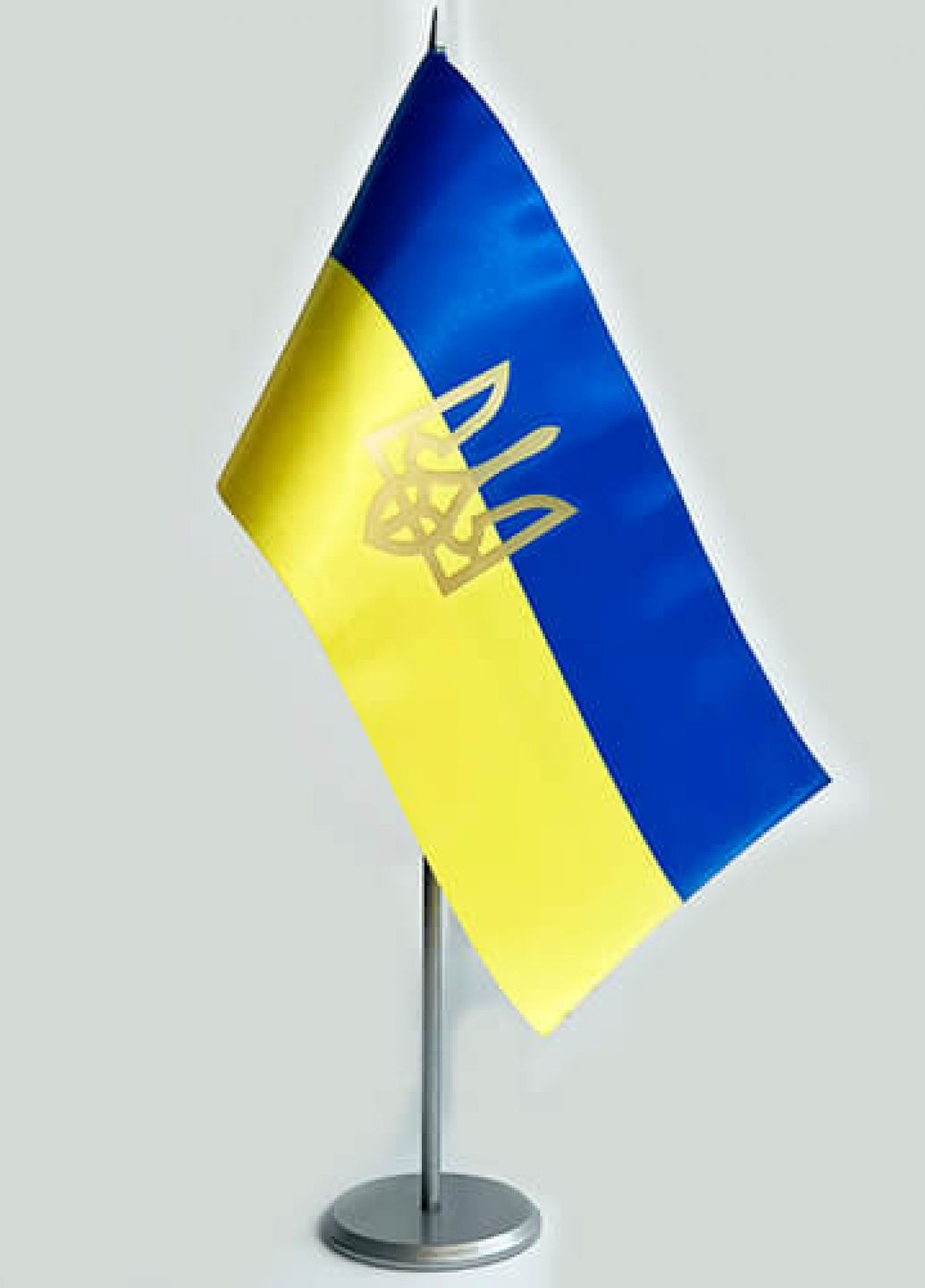 Набір Тримач + Прапорець з Гербом (матове золото) Dobroznak прапорець настільний (277169353)