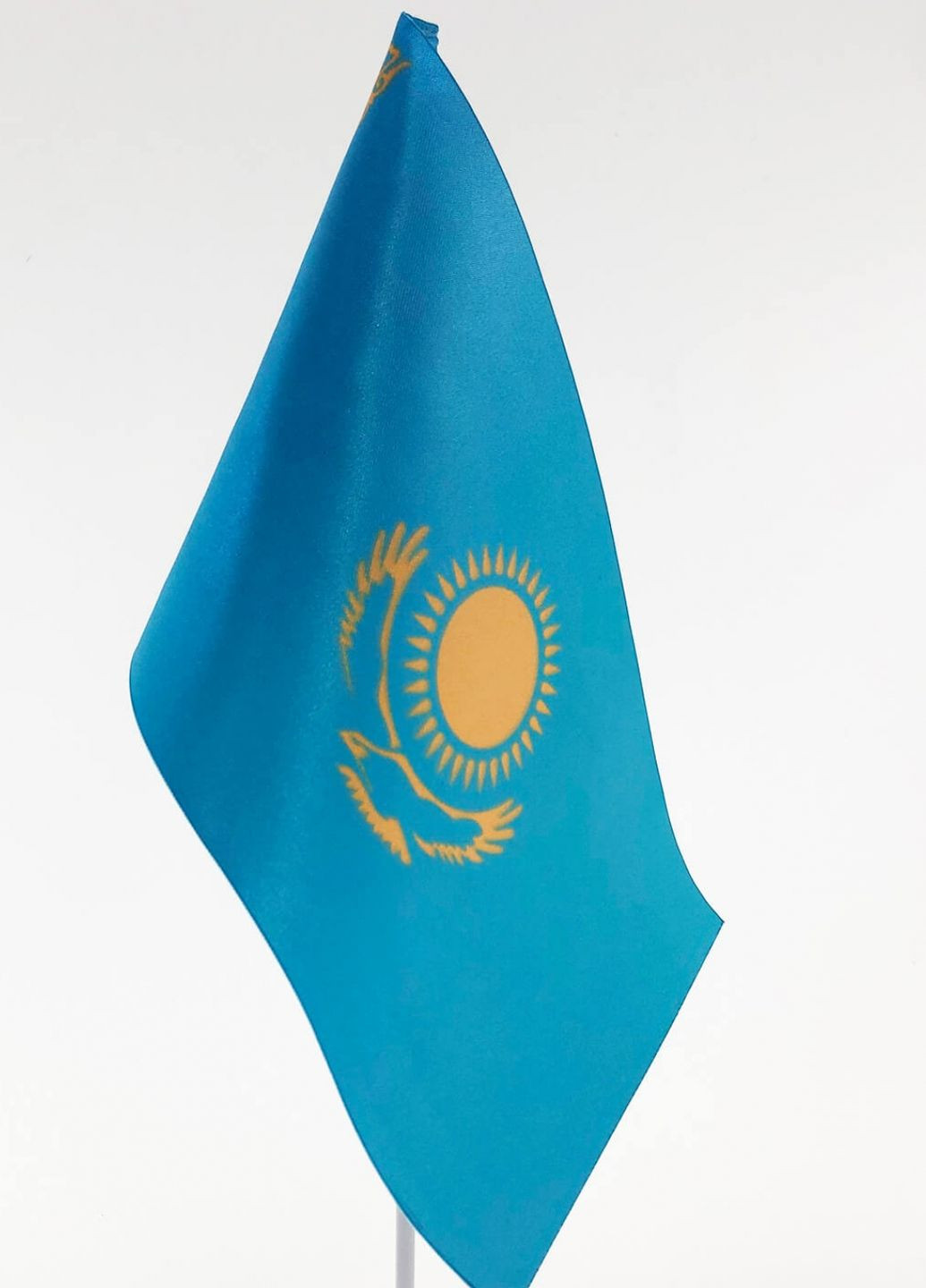 Флажок Казахстана (без держателя) Dobroznak прапорець настільний (277169390)