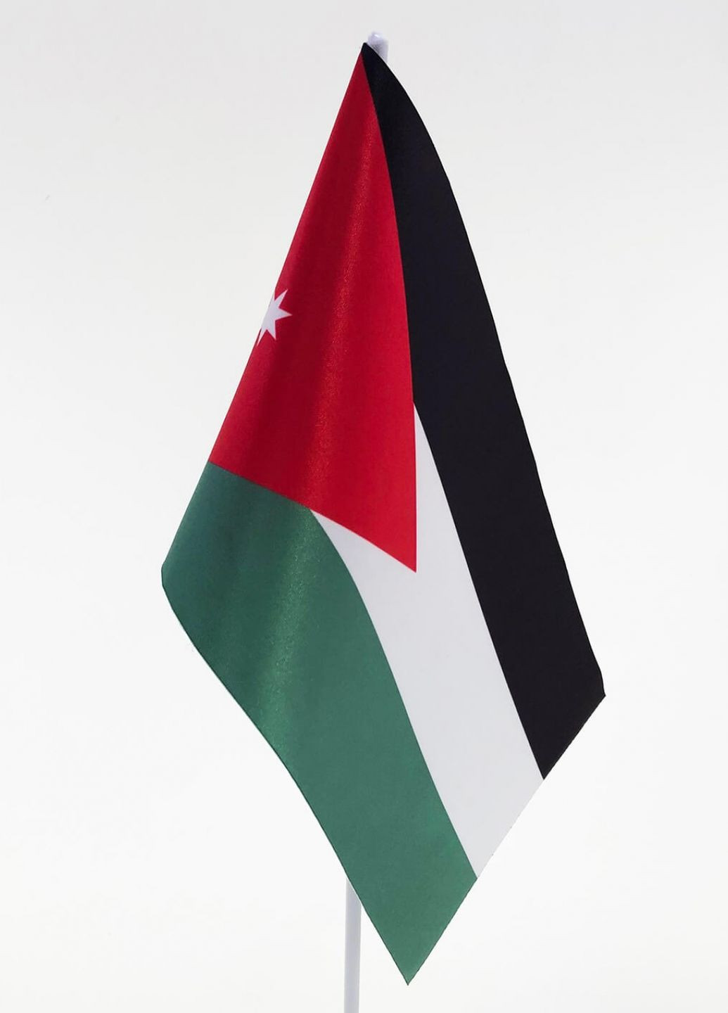 Прапорець Йорданії (без тримача) Dobroznak прапорець настільний (277169385)