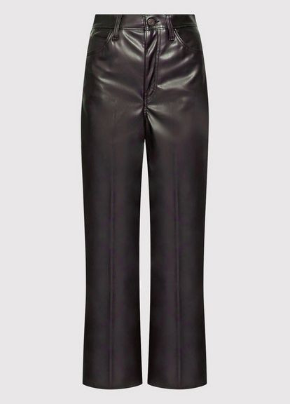 Черные кэжуал демисезонные прямые брюки Levi's