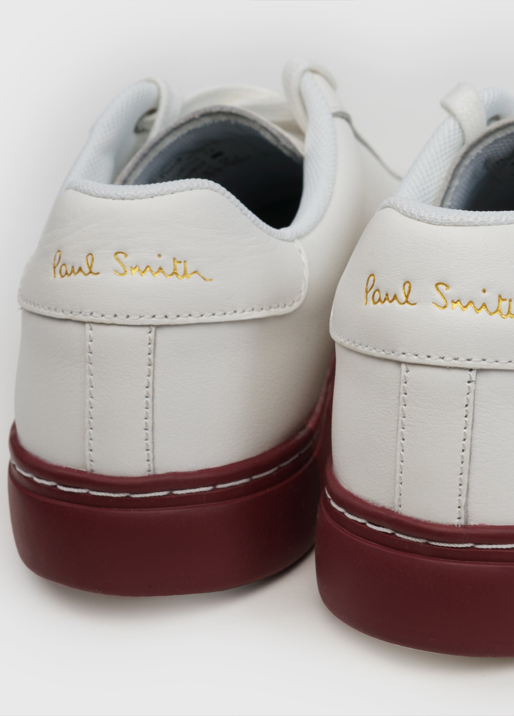 Белые демисезонные кроссовки Paul Smith