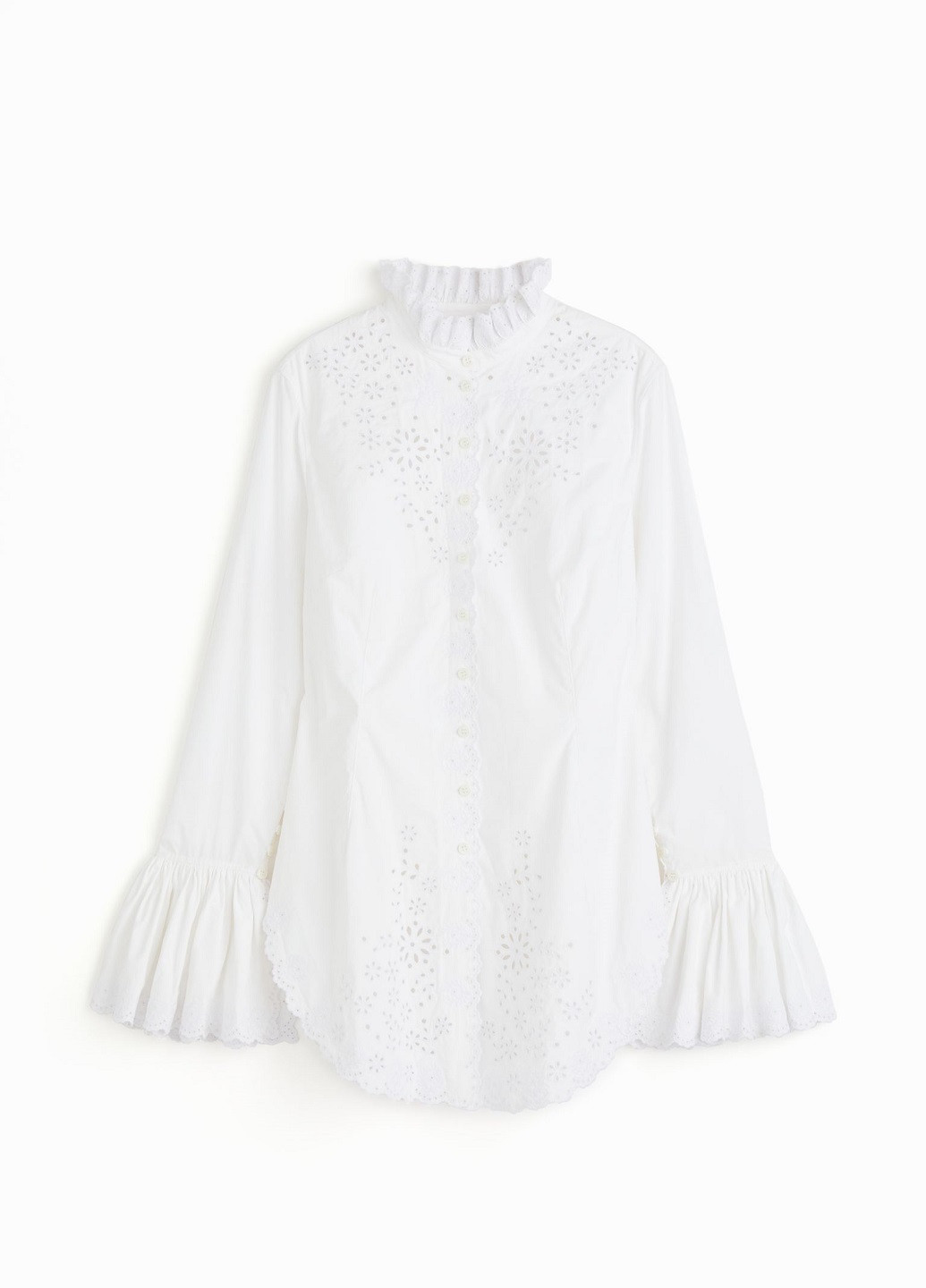Белая блузка H&M