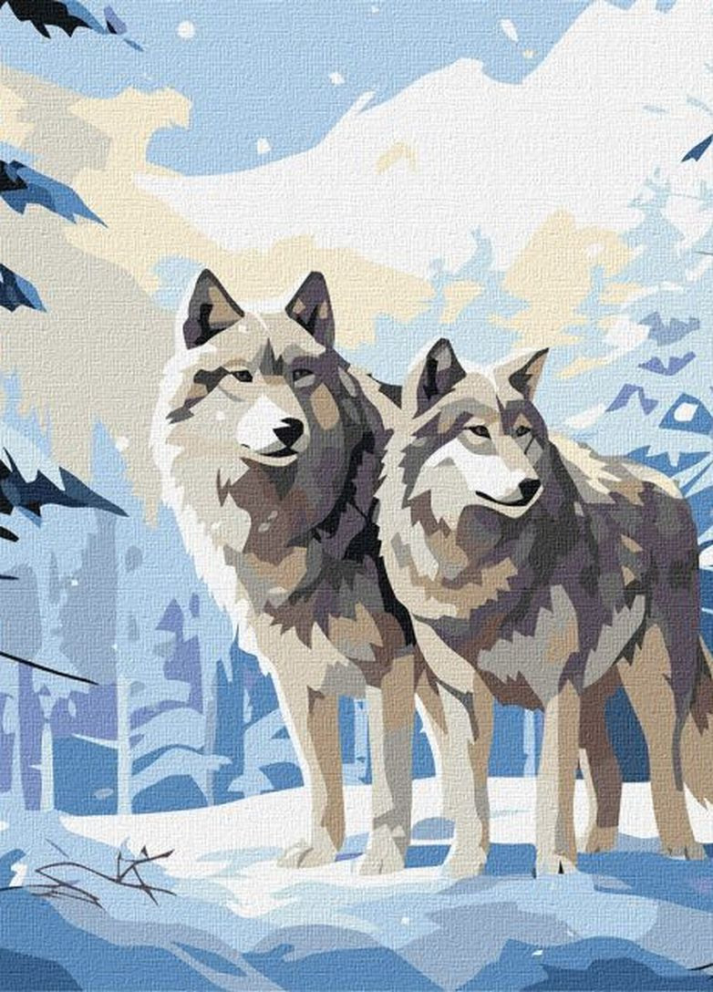 Картина по номерам Преданность ©art_selena_ua 40x50 KHO6572 Идейка Ідейка (276971497)