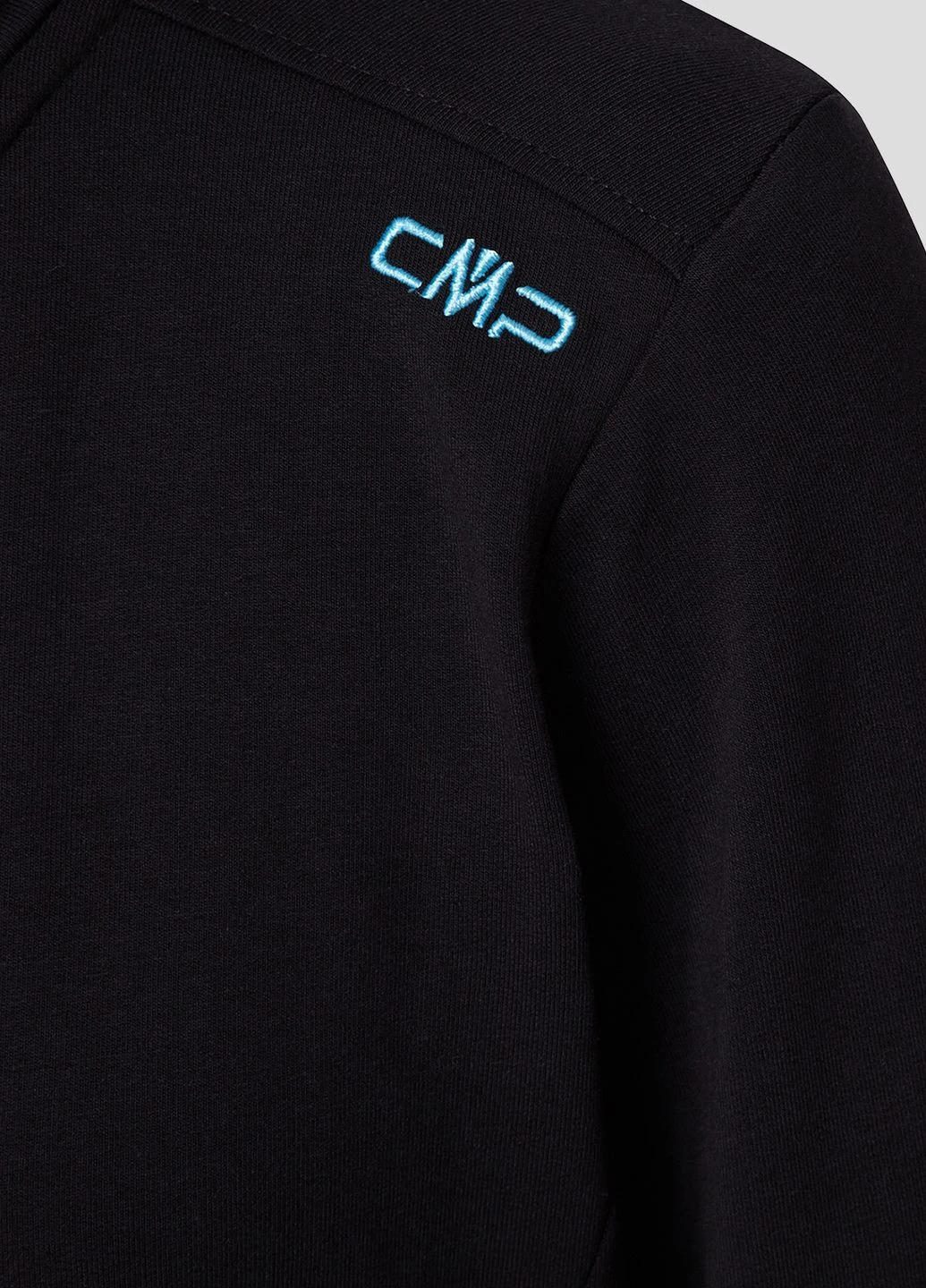 Черная хлопковая спортивная кофта CMP (260394600)