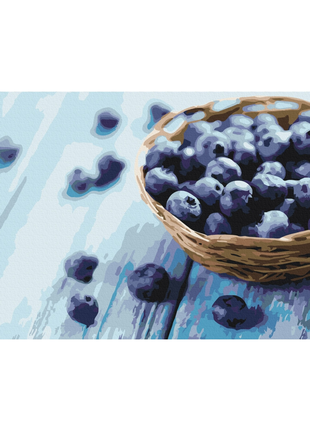 Картина по номерам Черника 40x50 см Brushme (277151949)