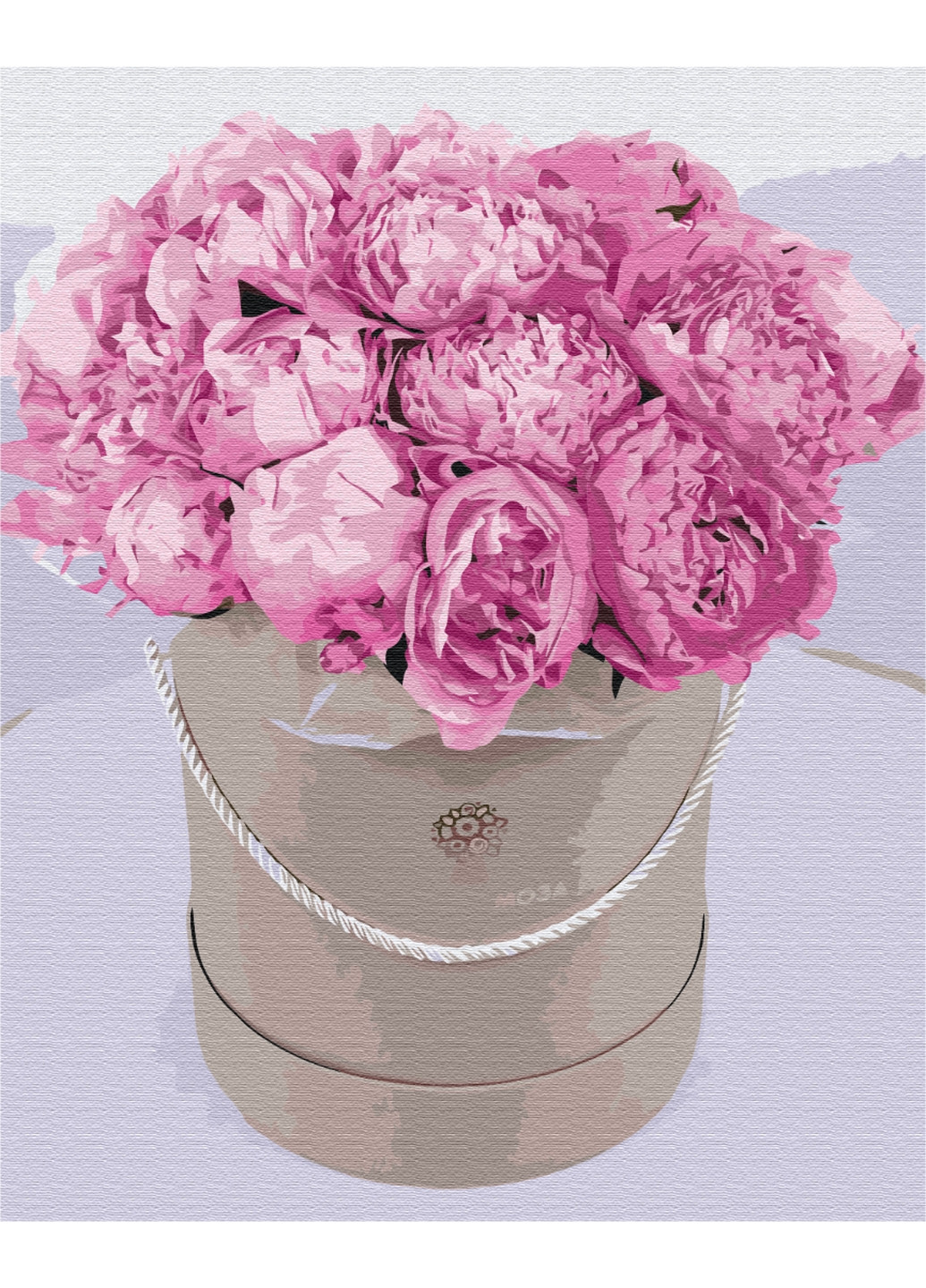 Картина за номерами "Півонії для коханої" 40x50 см Brushme (277152405)