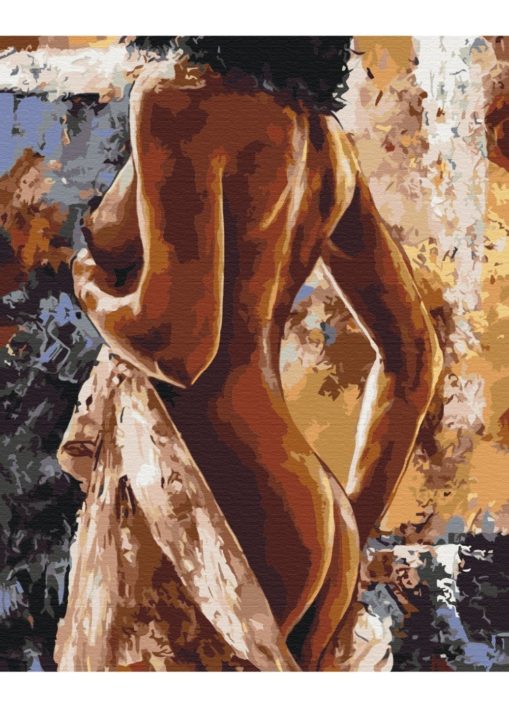 Картина за номерами "Жіночність" 40x50 см Brushme (277153448)