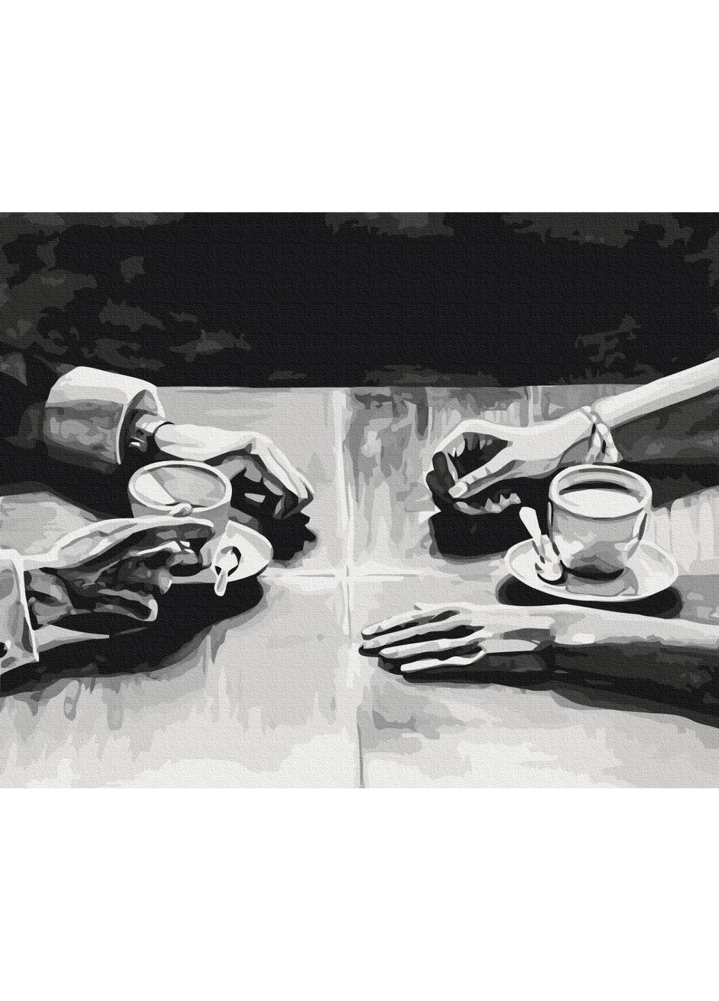 Картина по номерам Язык тела 7 © Anna Esthete 40x50 см Brushme (277152906)