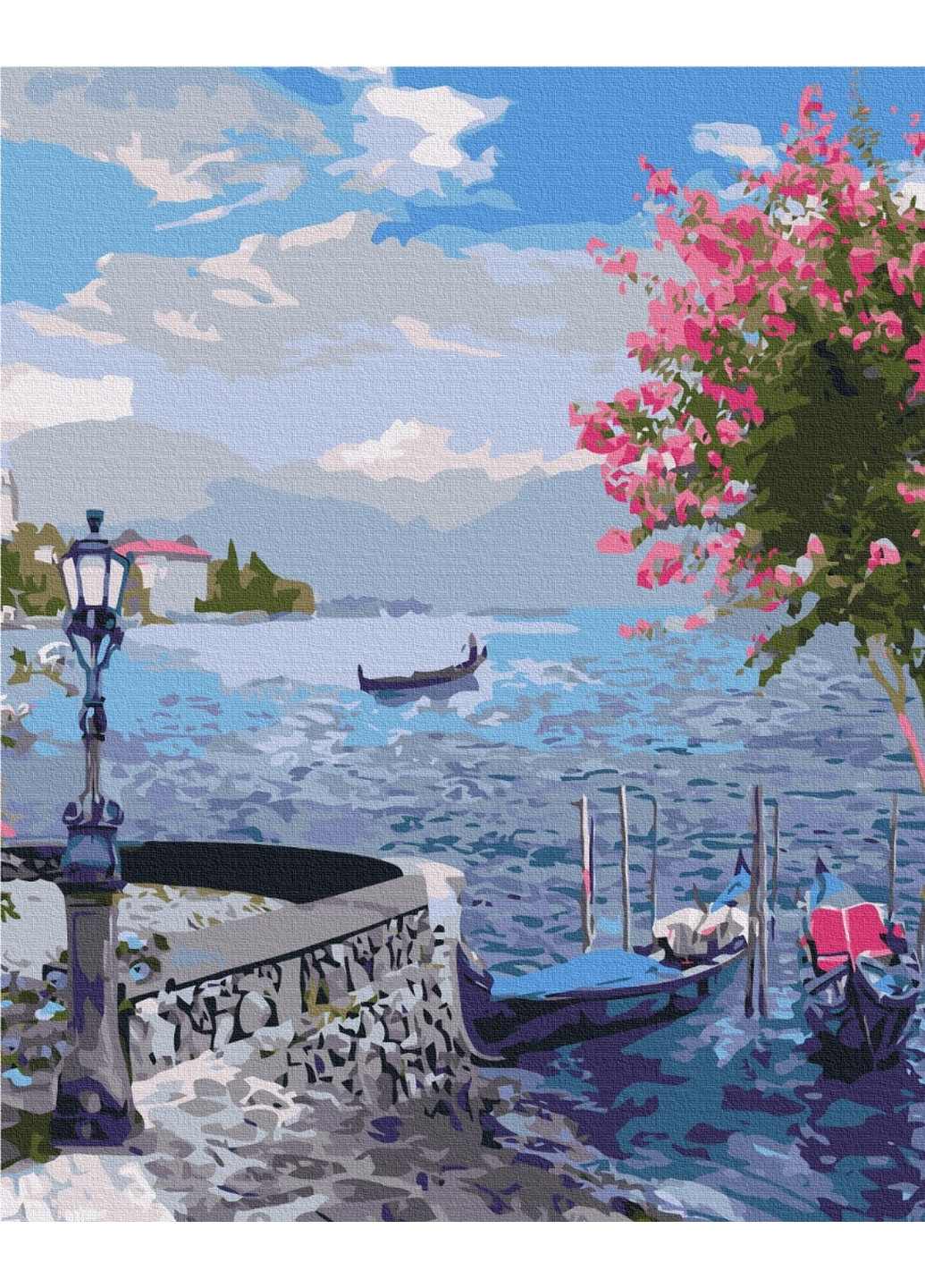 Картина по номерам Старинный сад у моря 2 40x50 см Brushme (277152769)