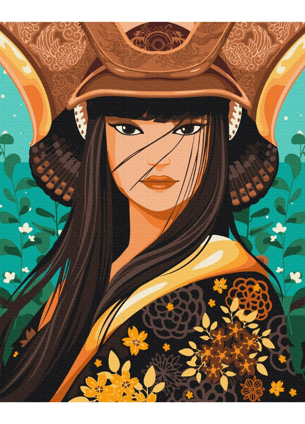 Картина "Китайська принцеса" 40x50 см Brushme (277152012)