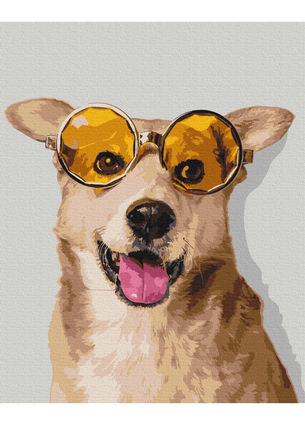Картина за номерами "Коргі-хіпстер" 40x50 см Brushme (277152081)