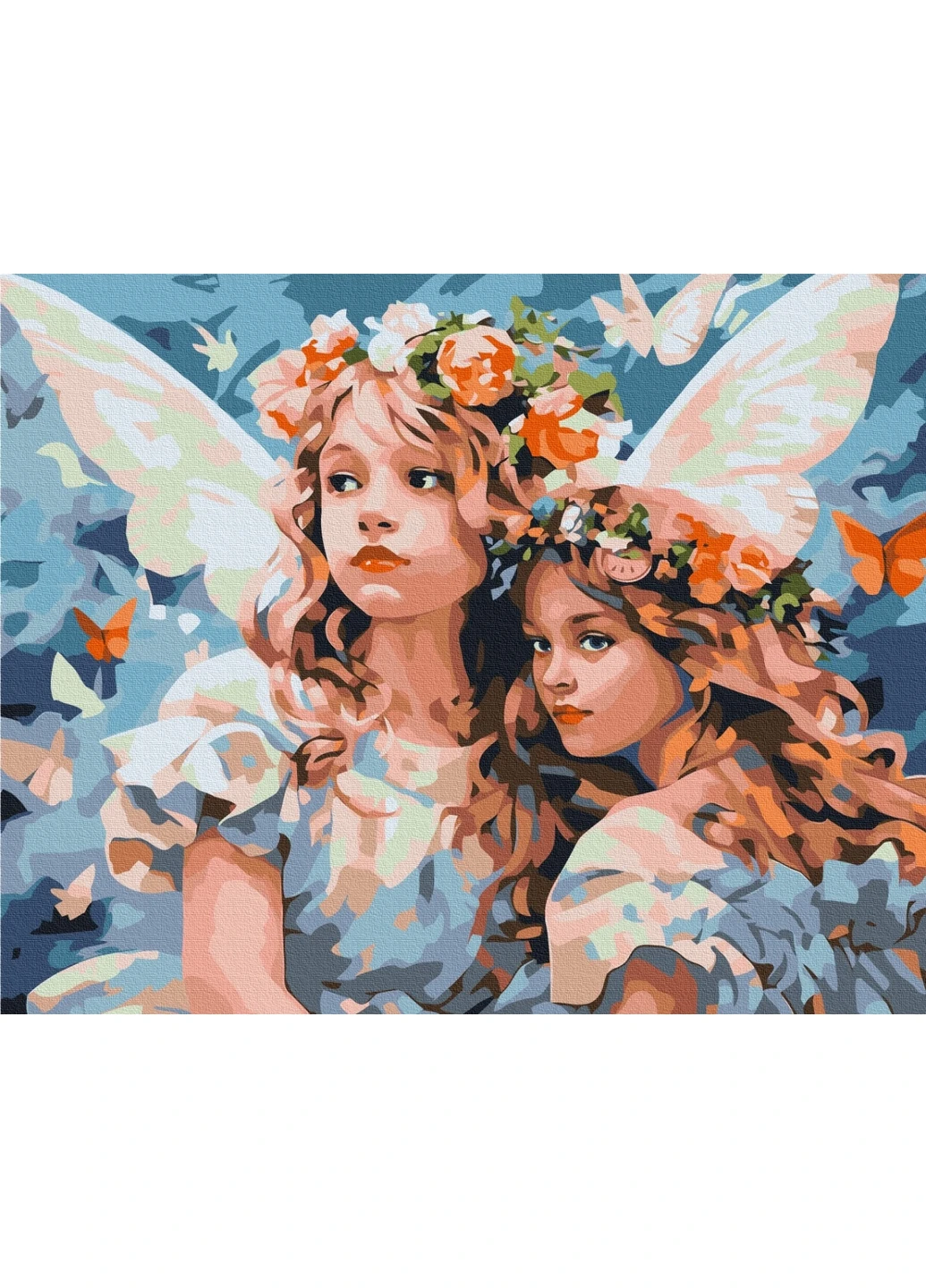 Картина за номерами "Ангели у вінцях" 40x50 см Brushme (277152121)