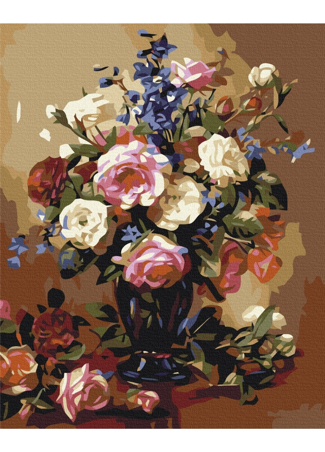 Картина за номерами "Вишуканий букет" 40x50 см Brushme (277153483)