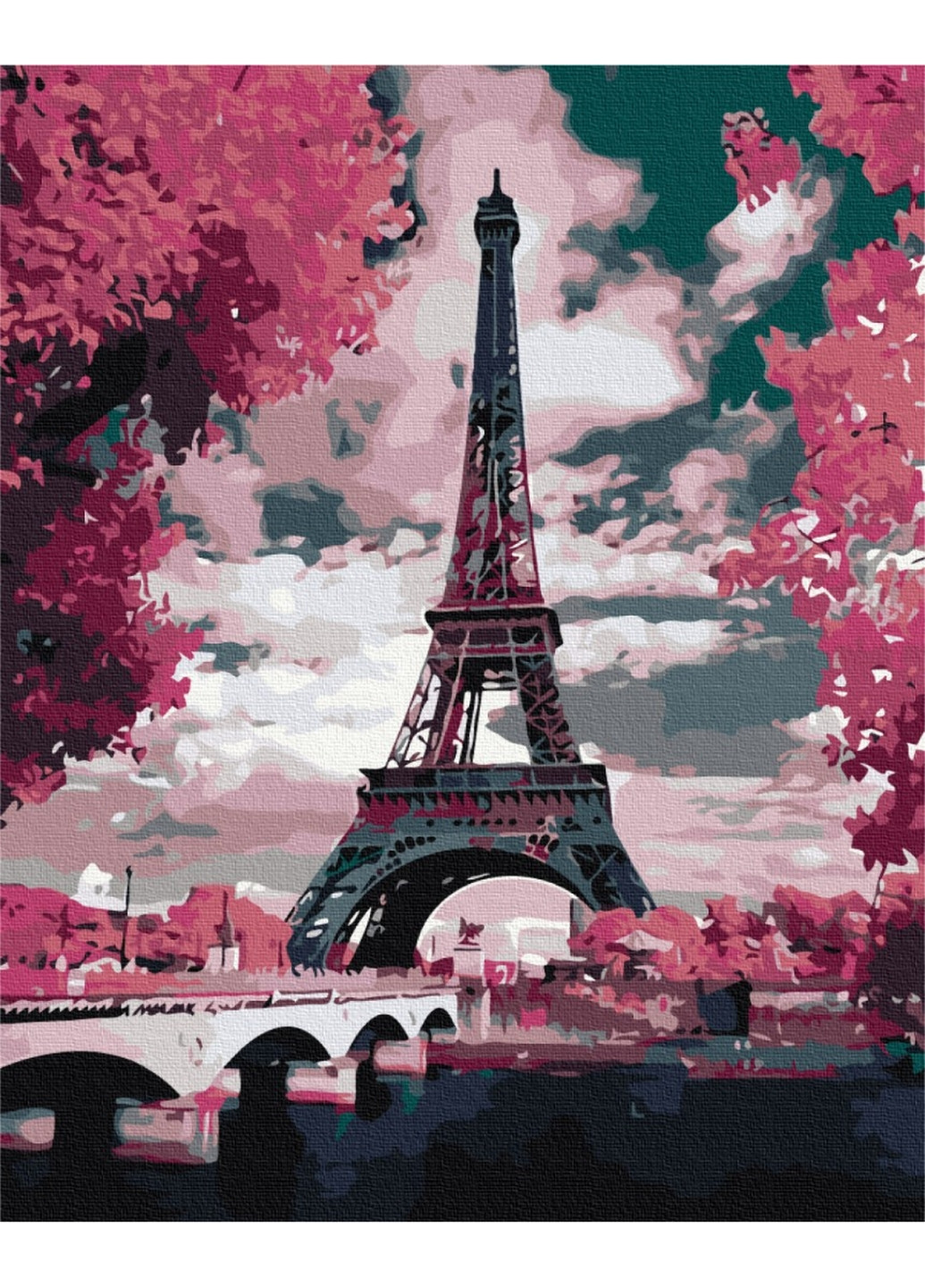 Картина по номерам Магнолии в Париже 40x50 см Brushme (277153458)