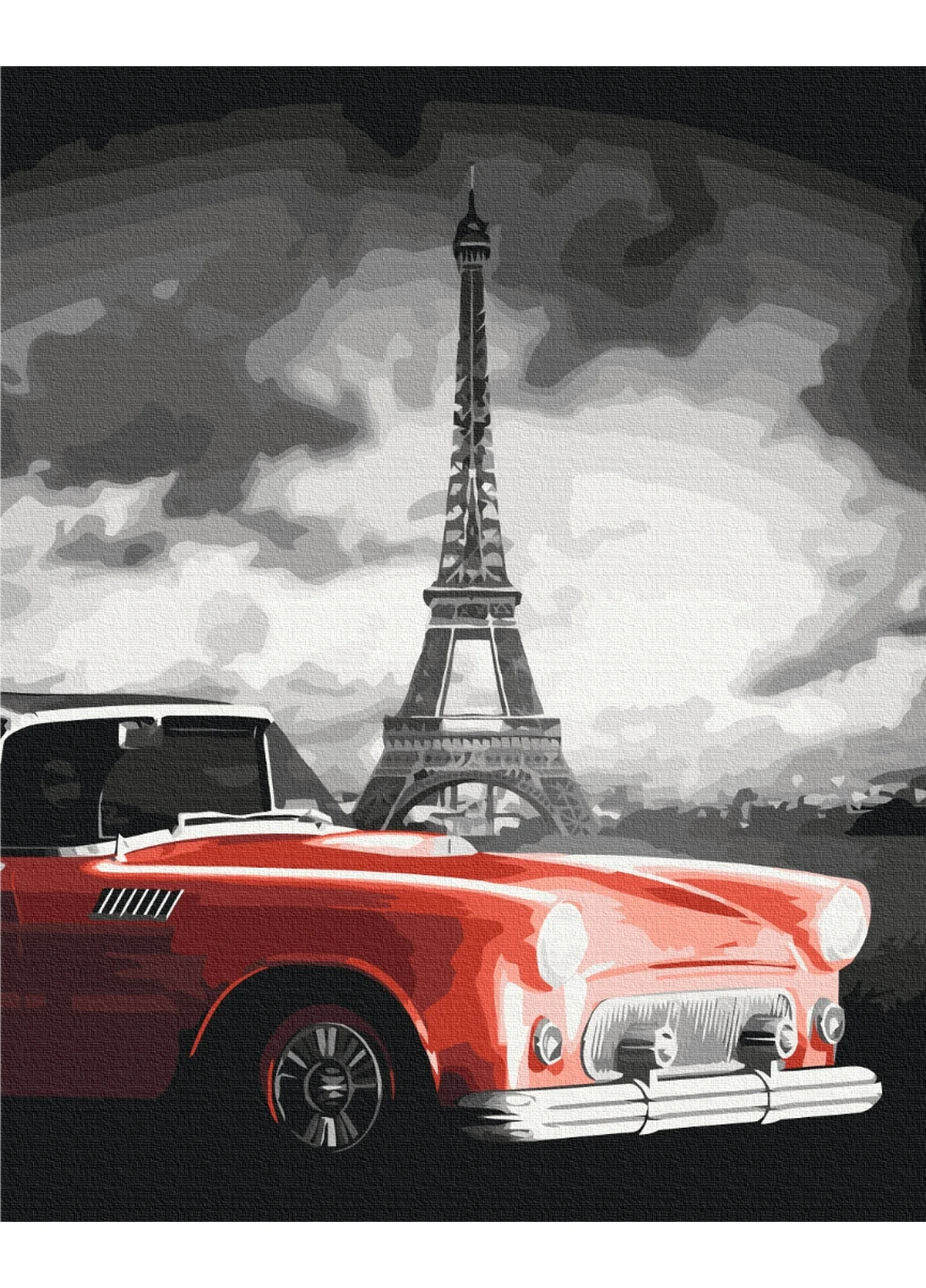 Картина за номерами "Французька класика" 40x50 см Brushme (277153073)