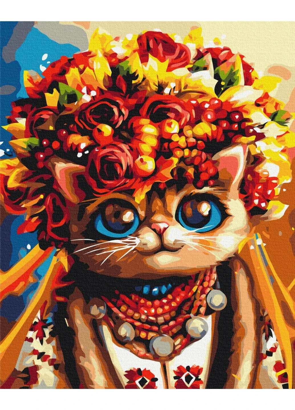 Картина по номерам Осенний котик ©Марианна Пащук 40x50 см Brushme (277152838)