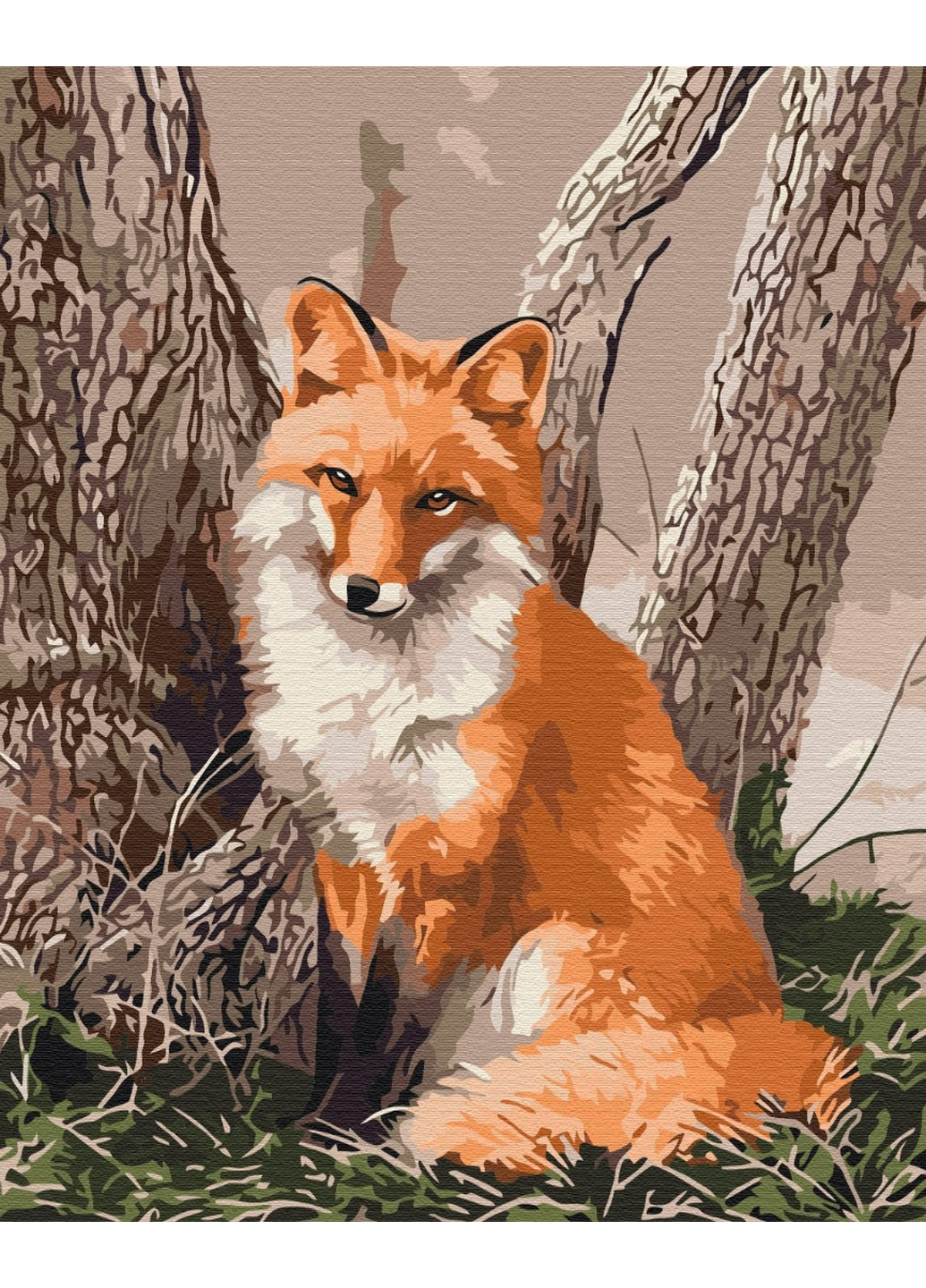 Картина по номерам Лесная лисичка 40x50 см Brushme (277152767)