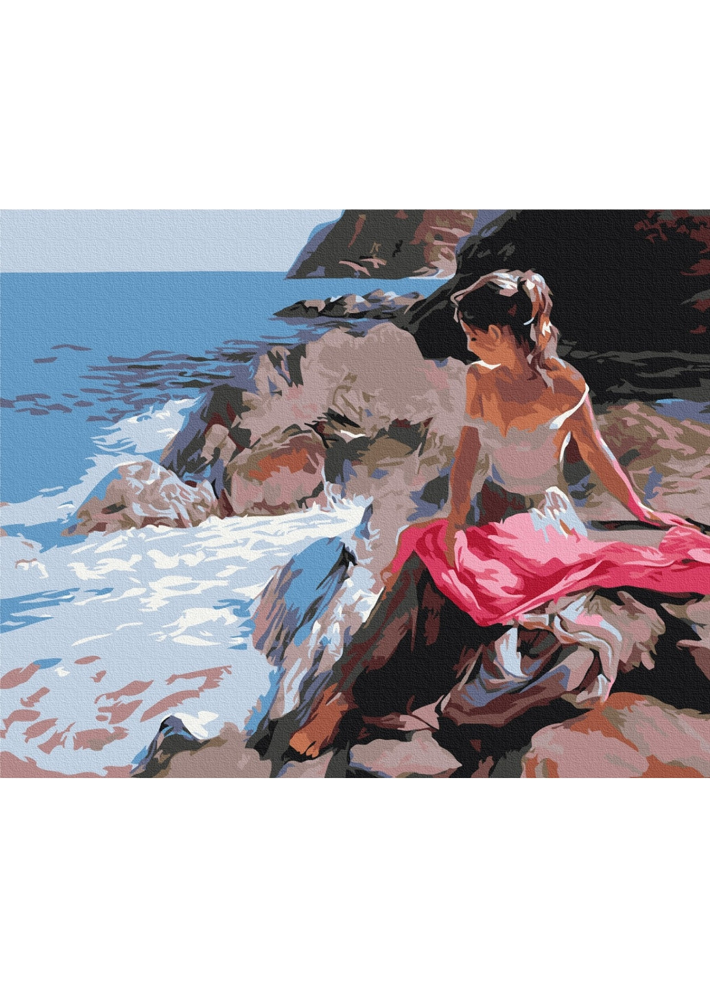 Картина по номерам Мечты у моря 40x50 см Brushme (277152817)