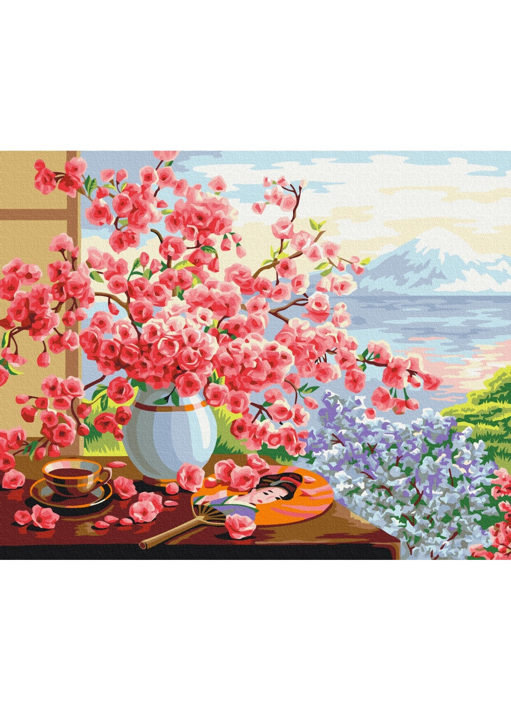 Картина за номерами "Японський натюрморт" 40x50 см Brushme (277152505)