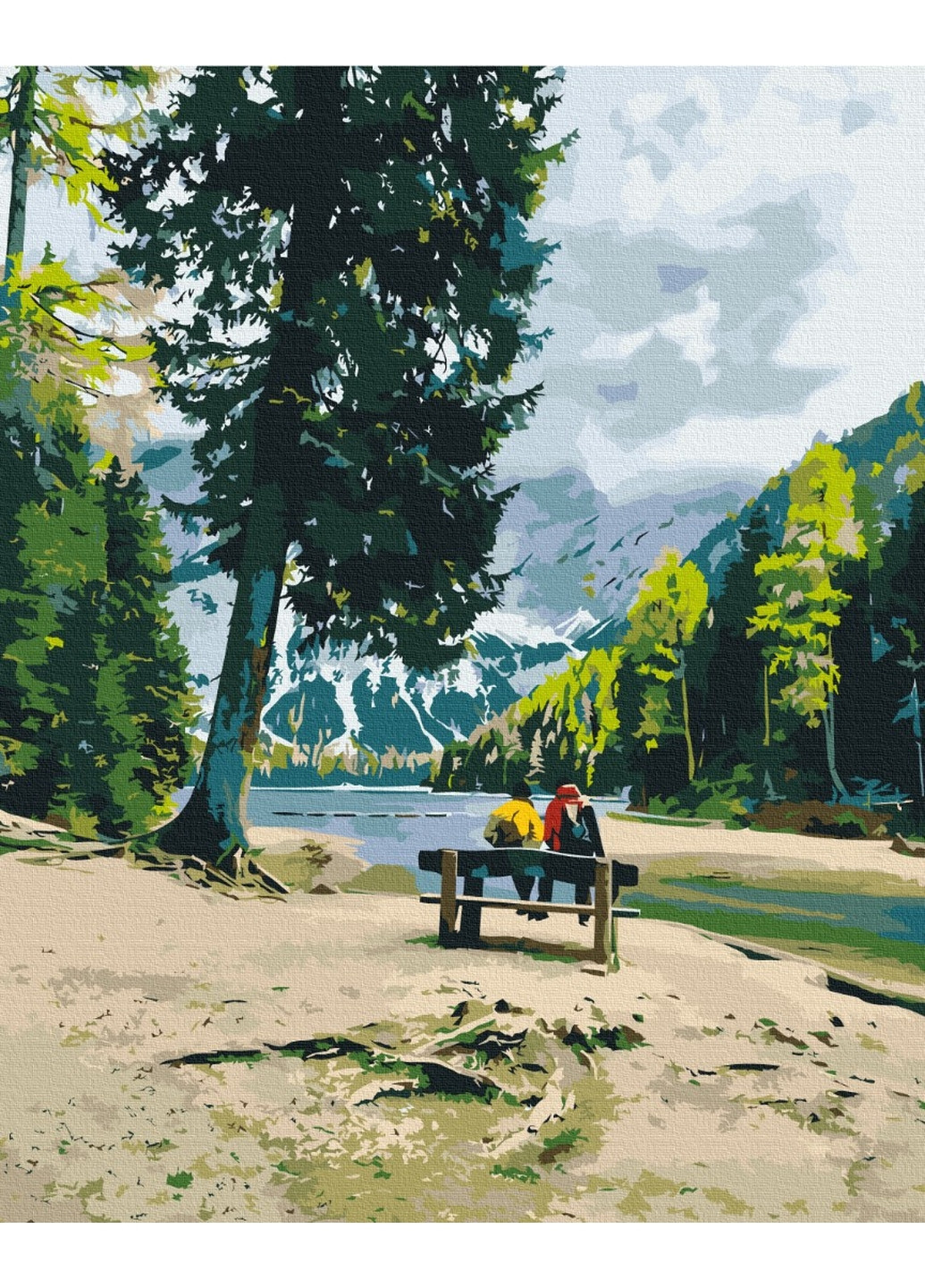 Картина по номерам Путешественники © Roksolana Baran 40x50 см Brushme (277153875)