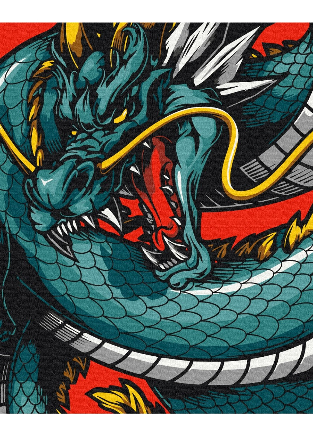 Картина по номерам Короливський дракон 40x50 см Brushme (277152833)